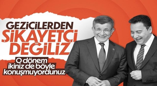 Deva ve Gelecek Partisi'nden 'Gezi Parkı' davaları açıklaması