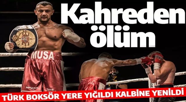 Kahreden ölüm! Türk boksör bir anda yere yığıldı kalbine yenik düştü