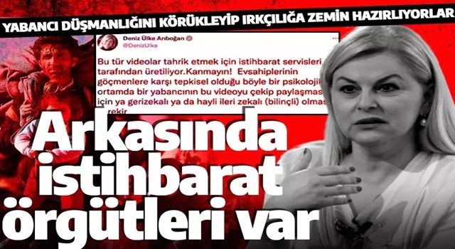 Sığınmacılara ait olduğu iddia edilen provokatif videoların arkasında istihbarat örgütleri var!