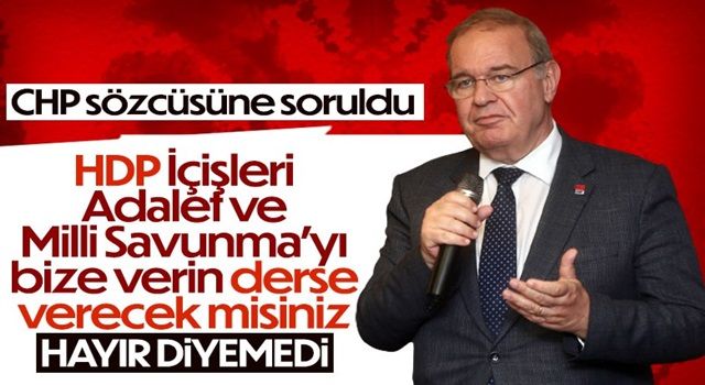 CHP'li Öztrak'a soruldu: HDP isterse kritik bakanlıkları verecek misiniz