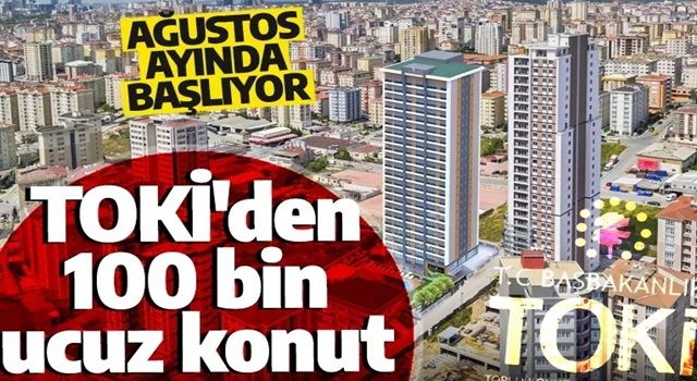 Son dakika: TOKİ'den dar gelirli vatandaşa yeni ve ucuz konut müjdesi!