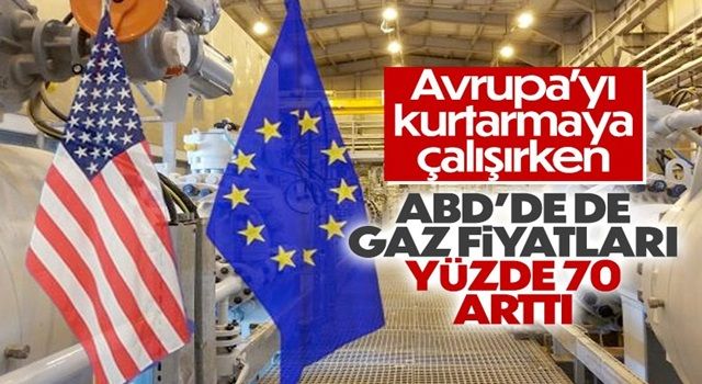 ABD'de doğalgaz fiyatları 14 yılın zirvesinde