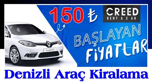 Denizli Araç Kiralama Ücretleri