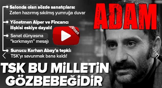 Yönetmen Özcan Alper ödülünü Şebnem Korur Fincancı'ya ithaf etmişti! Oyuncu Burak Haktanır’dan A Haber’de flaş açıklamalar .