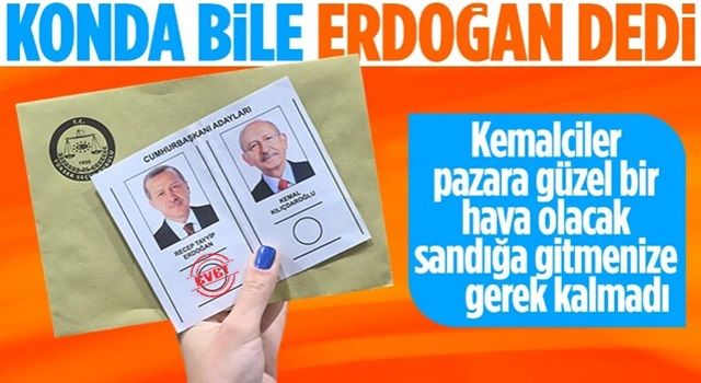 Konda'nın ikinci tur anketi: Cumhurbaşkanı Erdoğan önde