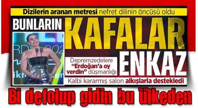 Sözde sanatçıların seçim hazımsızlığı sürüyor! Eda Ece depremzedeleri hedef aldı!
