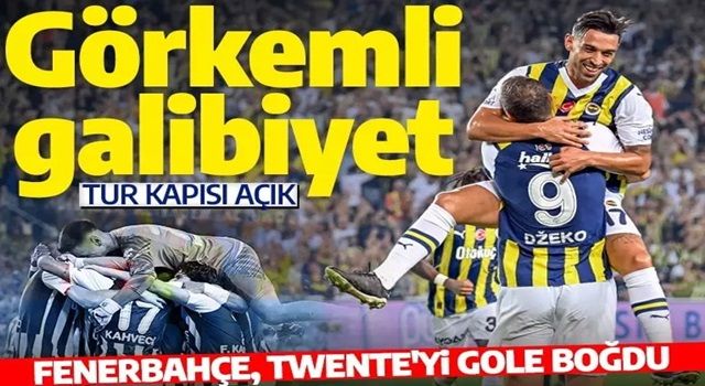 Twente direnemedi: Fenerbahçe'den muhteşem galibiyet