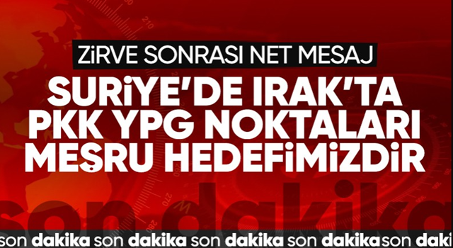 Milli Savunma Bakanı Yaşar Güler'den terörle mücadele mesajı
