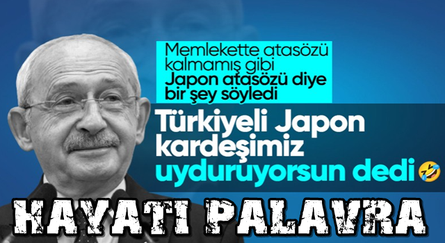 Yoshi Enomoto'dan Kılıçdaroğlu’nun atasözüne itiraz: Japoncada böyle bir söz yok