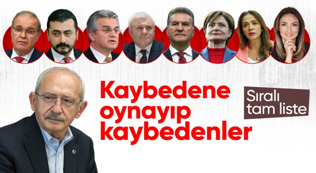 Kemal Kılıçdaroğlu dönemi sona erdi! İşte beraberinde kaybeden isimler...