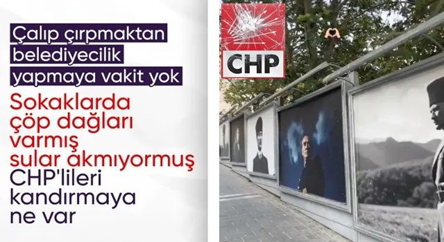 Avcılar'daki billboardlara Atatürk'ün posterleri asıldı