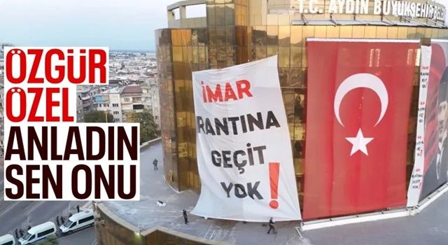 Özlem Çerçioğlu'ndan Özel'e gönderme: İmar rantına geçit yok!