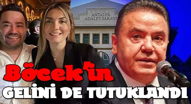 Son dakika: Muhittin Böcek'in gelini Zuhal Böcek hakkında karar verildi