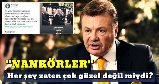 Her şey zaten çok güzel değil miydi? ‘Nankörler’