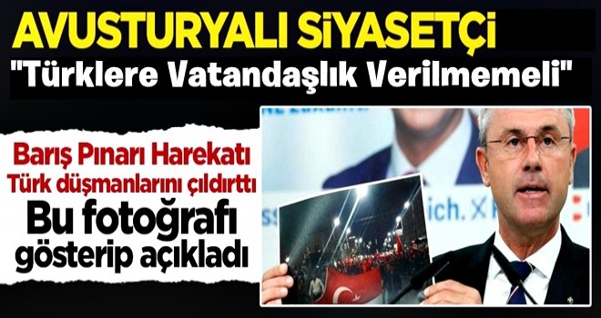 Avusturya'da aşırı sağcı siyasetçiden skandal Türkiye çağrısı