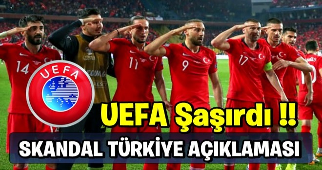 UEFA şaşırdı! Skandal 'Türkiye' açıklaması