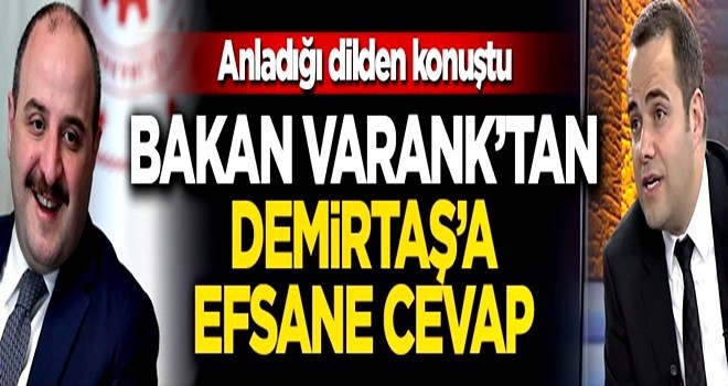 Doğal gaz bulunmasını küçümseyen Özgür Demirtaş’a Bakan Varank’tan efsane gönderme