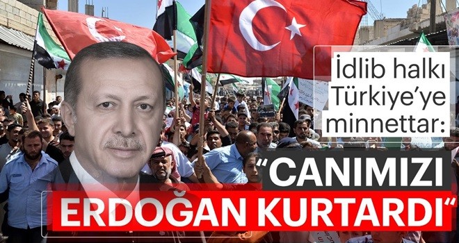 Canımızı Erdoğan kurtardı