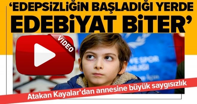 Atakan Kayalar sosyal medyayı ikiye böldü! Annesine saygısızlık....