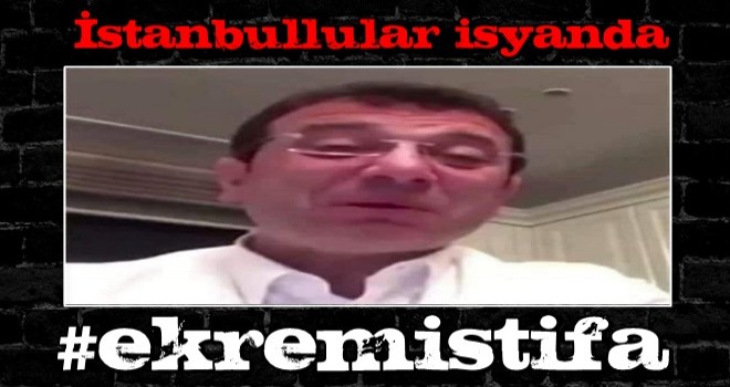 İstanbullular isyanda; #ekremistifa