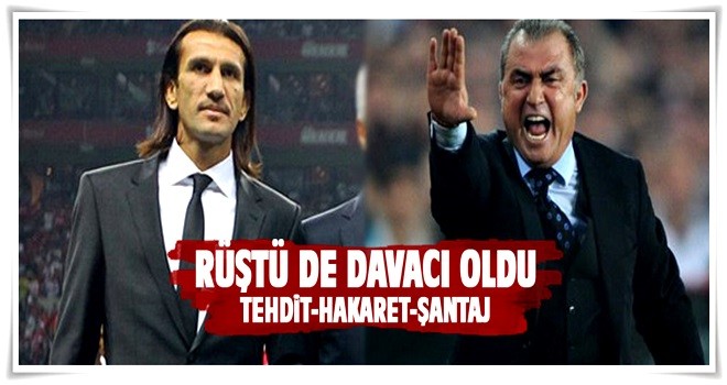 Rüştü Reçber Fatih Terim'i savcılığa şikayet etti