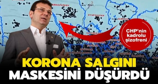 Korona, ekrem'in de maskesini düşürdü