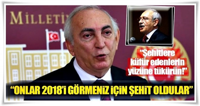 Engin Ardıç: 15 Temmuz şehitlerine küfür edenlerin yüzüne tükürün!