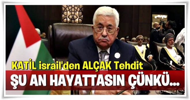 İsrail Savunma Bakanı Lieberman'dan tehdit gibi açıklama: Filistin lideri Abbas şu an hayattaysa bu İsrail ile koordineli çalıştığı içindir