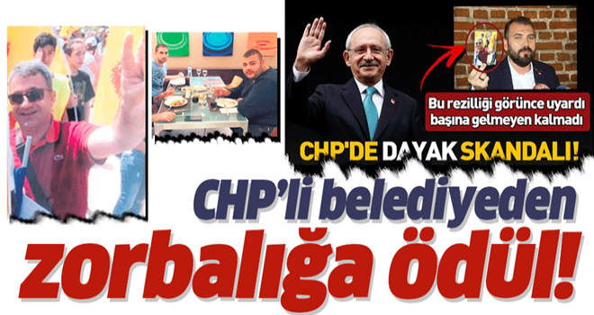 CHP'li Edremit Belediyesi'nden zorbalığa ödül! .