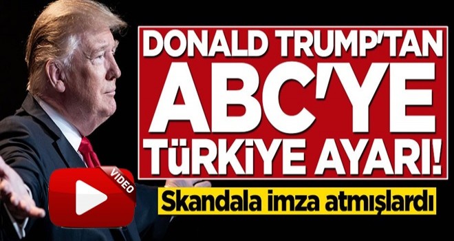 Trump'tan ABC News muhabirini rezil etti .