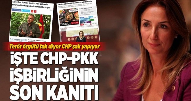 İşte CHP-PKK işbirliğinin son kanıtı! .