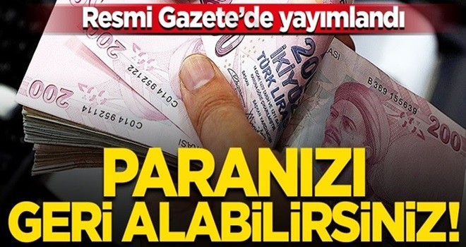 Kıdem tazminatında önemli değişiklik... Paranızı geri alabilirsiniz!