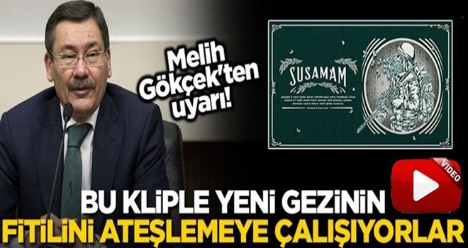 Bu kliple yeni gezinin fitilini ateşlemeye çalışıyorlar... Melih Gökçek'ten uyarı!