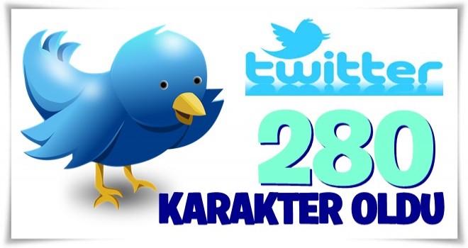 Twitter tamamen 280 karakter