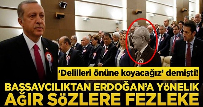 Başsavcılıktan kemal'e FEZLEKE !