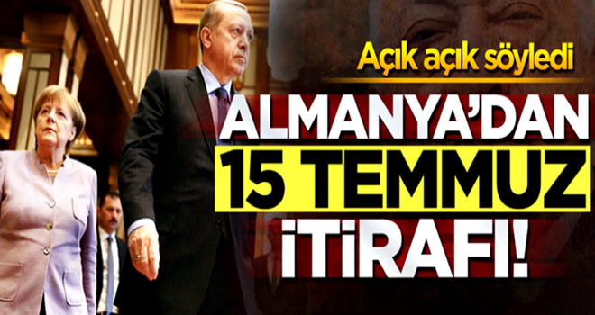 Almanya'dan '15 Temmuz' ile ilgili öz eleştiri: Küçümsedik!