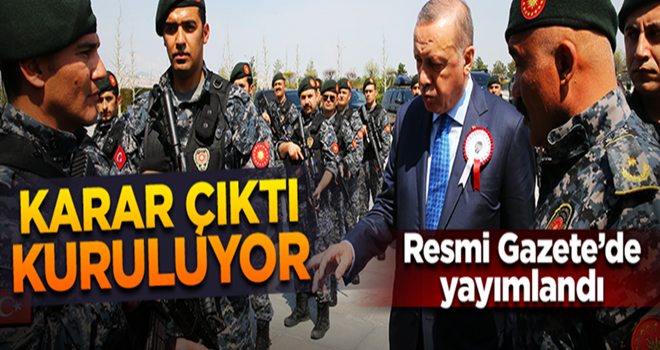 Cumhurbaşkanlığı için bir ilk: Resmi Gazete'de yayımlandı