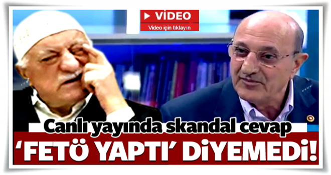 CHP'li vekil 'FETÖ yaptı' diyemedi!