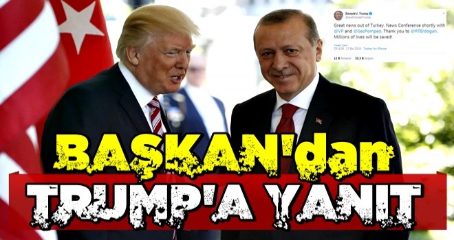 Cumhurbaşkanı Erdoğan'dan Trump'a yanıt: Terörizmi yendiğimizde daha fazla hayat kurtaracağız