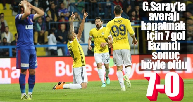 Fenerbahçe, Karabük'e 7 attı