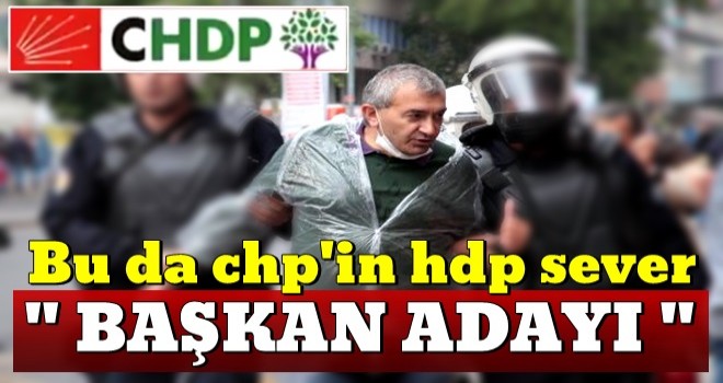 CHP'nin adayı HDP sever çıktı!