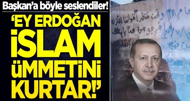 Münbiç halkından Erdoğan'a çağrı: İslam ümmetini kurtar