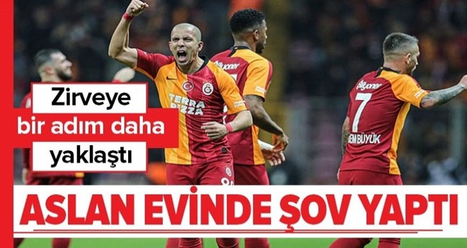 Galatasaray Kayserispor'u 4-1 yendi .