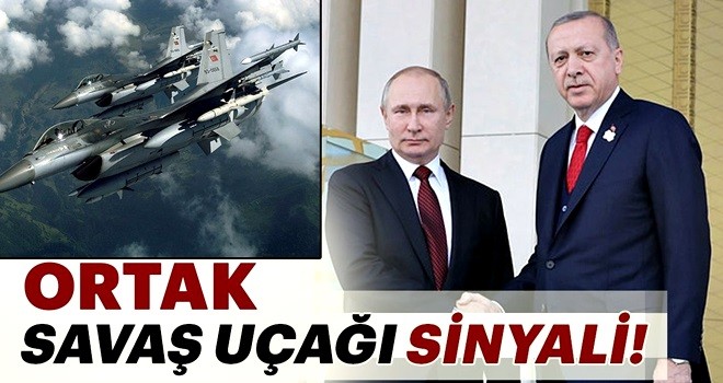 Türkiye ve Rusya'dan ortak savaş uçağı sinyali