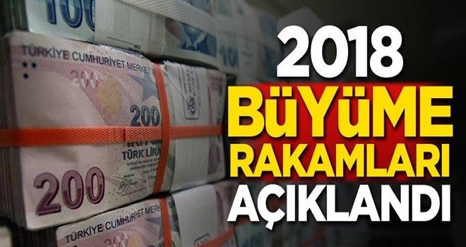 2018 büyüme rakamları açıklandı