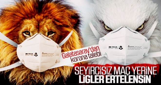 Galatasaray'dan maçların ertelemesi talebi