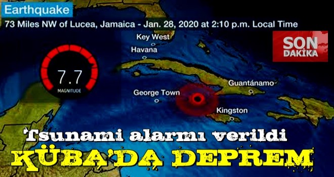 Güney Amerika'yı sallayan 7,7 şiddetinde deprem! Tsunami alarmı verildi