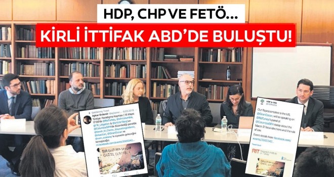 Kirli ittifak ABD’de buluştu