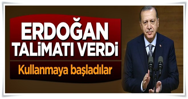 Erdoğan'ın korumaları yeni yerli silahı kullanmaya başladı