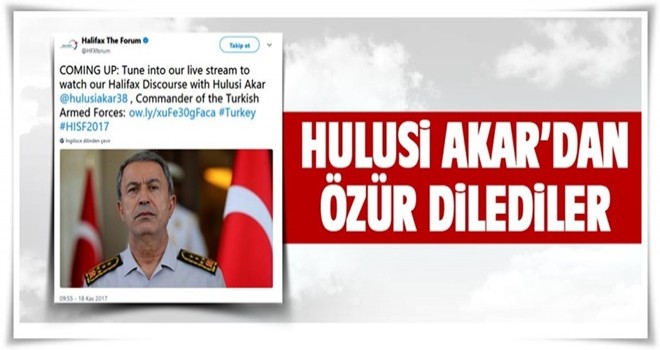 Halifax'ten Hulusi Akar açıklaması